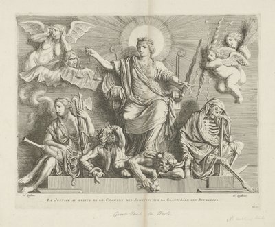 Allegory of Justice by Hubertus Quellinus